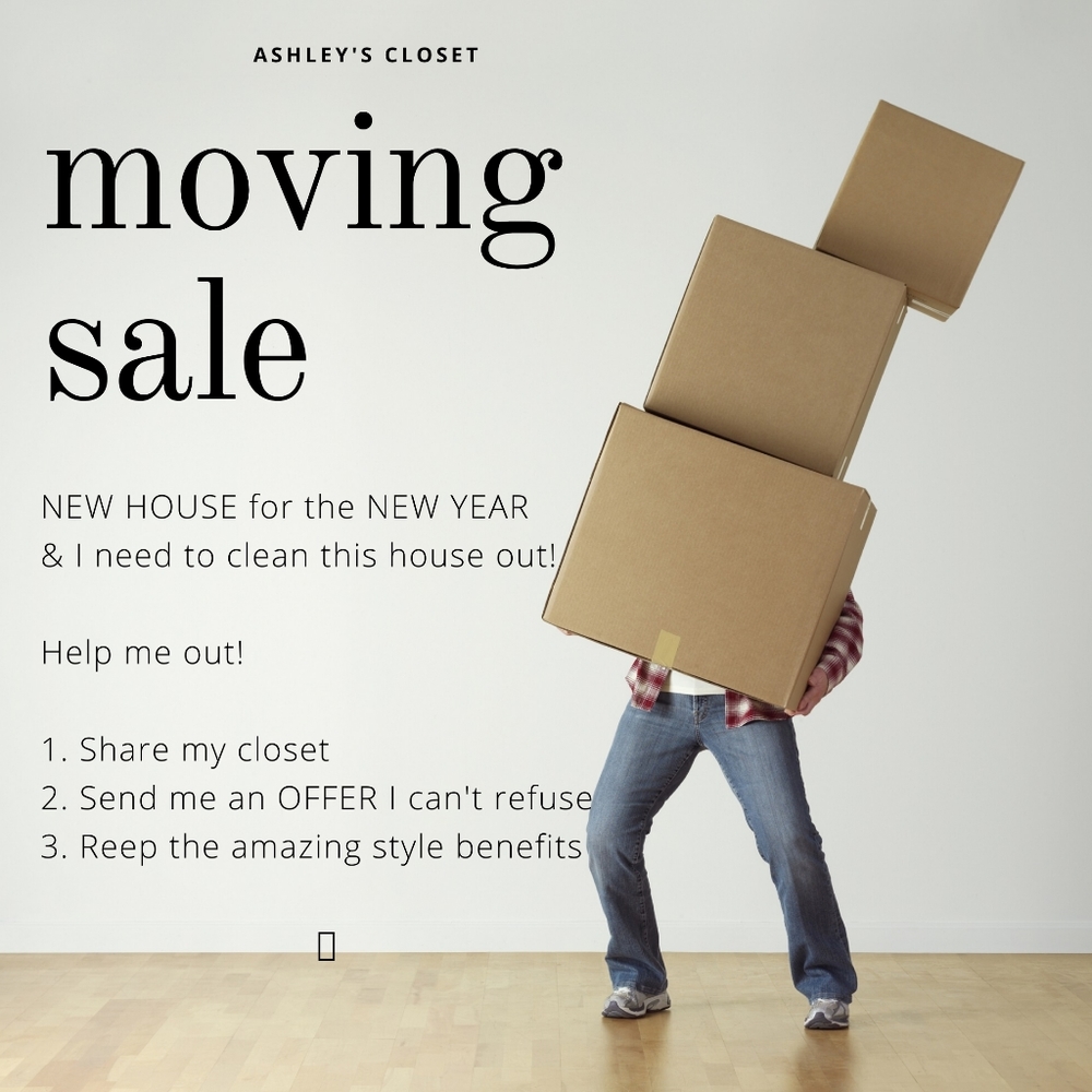 Moving Sale! 🏡 Share 4 Share